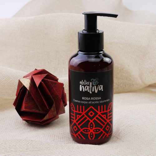 Crema Corpo Acido Ialuronico - Rosa Rossa