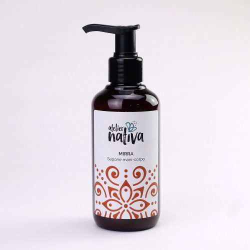 sapone liquido vegetale BIO mirra