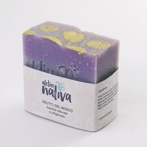 sapone solido frutti del bosco